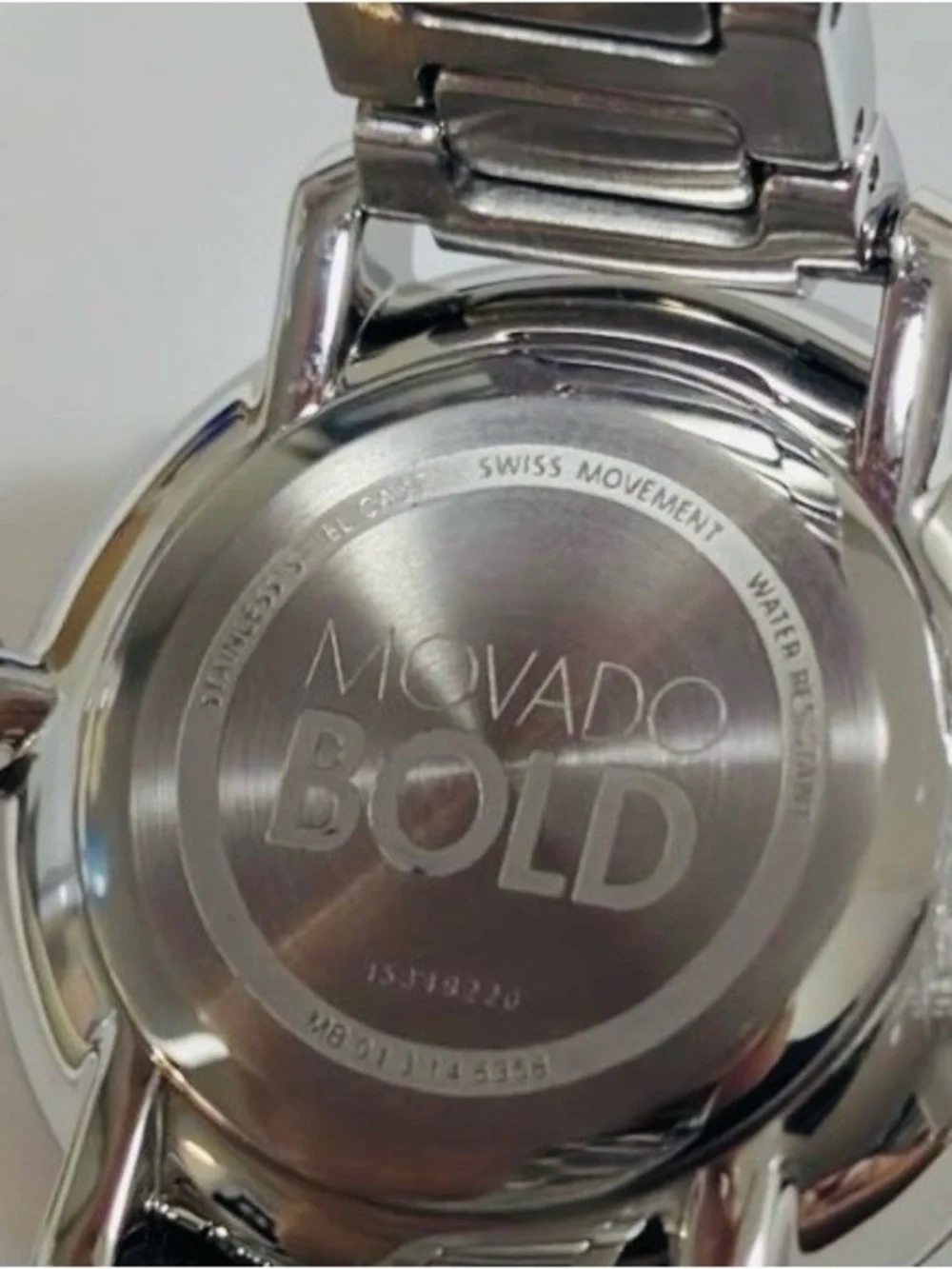 Movado Stainless Steel Silver Museum Dial Watch